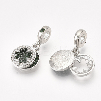 Alloy European Dangle Charms X-MPDL-S067-028P-1
