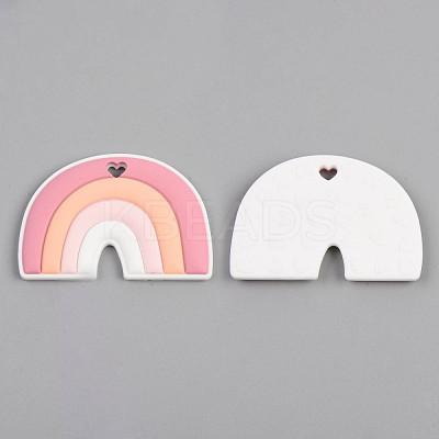 Food Grade Eco-Friendly Silicone Big Pendants SIL-N002-07B-1