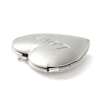 Tarnish Resistant 304 Stainless Steel Diffuser Locket Pendants LS-STAS-K002-06P-1