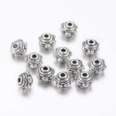 Tibetan Style Alloy Spacer Beads LF1017Y-NF-1