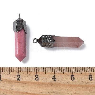 Natural Mixed Stone Faceted Pendants G-G181-03B-1