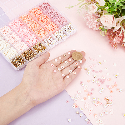 DIY Beads Jewelry Making Finding Kit CLAY-PH0001-87-1