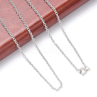 316 Stainless Steel Cable Chain Necklaces X-NJEW-JN01047-04-1