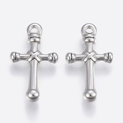 Tarnish Resistant 304 Stainless Steel Pendants STAS-P197-030P-1
