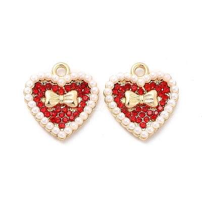 Alloy Rhinestone Pendants ALRI-E006-02LG-01-1