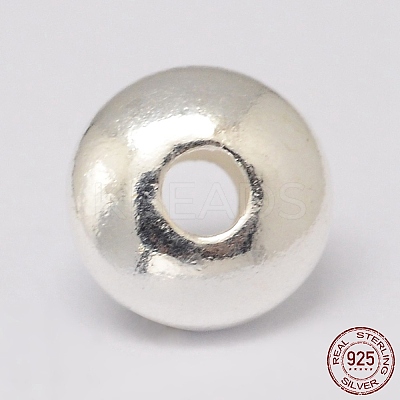925 Sterling Silver Spacer Beads STER-L063-07C-1