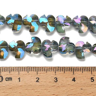 Electroplate Glass Beads Strands EGLA-P066-03A-FR03-1