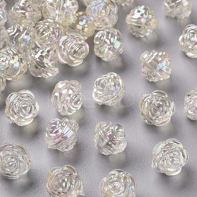 Transparent Acrylic Beads TACR-S154-33C-205-1