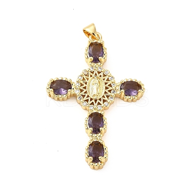 Rack Plating Brass Pendants KK-D087-12G-1