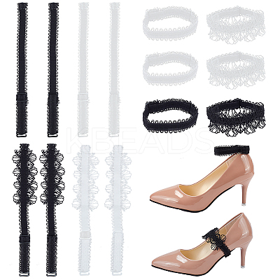 4 Pairs 4 Style Lace Shoelace FIND-PH0007-48-1