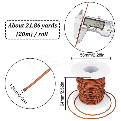 20M Cowhide Leather Cord WL-SC0001-07-1