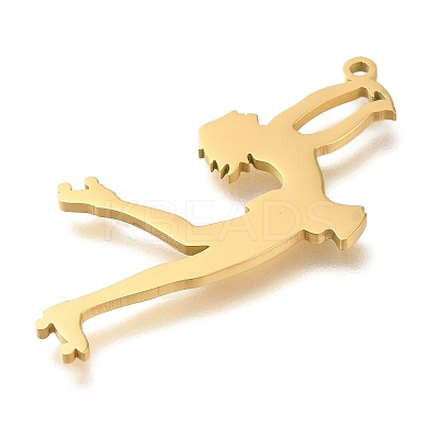 304 Stainless Steel Pendants STAS-R131-11G-04-1
