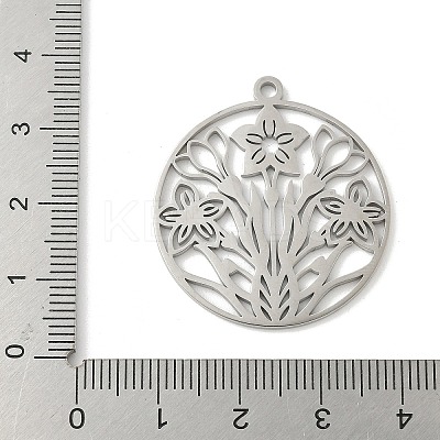 304 Stainless Steel Pendants LS-STAS-V016-14P-1