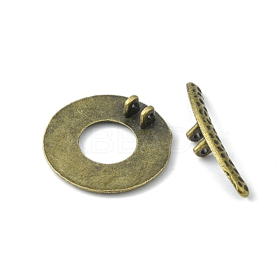 Tibetan Style Alloy Toggle Clasps MLF10975Y-NF-1