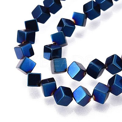 Electroplated Synthetic Non-magnetic Hematite Beads Strands G-T139-62D-1