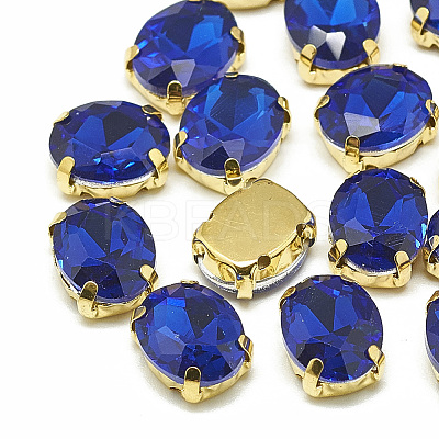Sew on Rhinestone RGLA-T091-10x14mm-11G-1