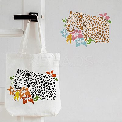 Large Plastic Reusable Drawing Painting Stencils Templates DIY-WH0202-226-1