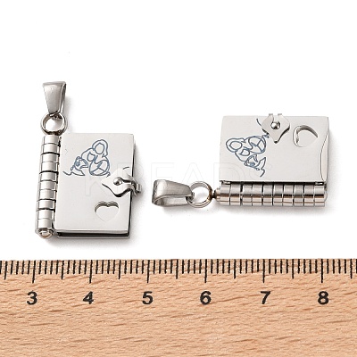 304 Stainless Steel Pendants SA-CBA694E-01P-06-1