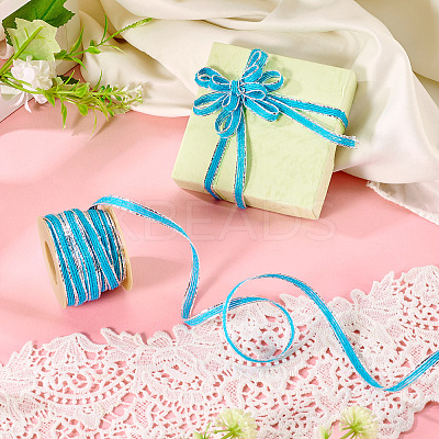 10M Sparkle Jute Ribbon OCOR-TAC0034-12D-1