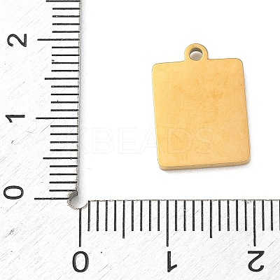 304 Stainless Steel Enamel Pendants X-STAS-I369-08G-02-1