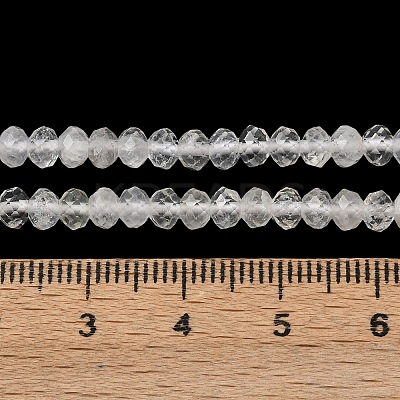 Natural Quartz Crystal Beads Strands G-D347-B03-1