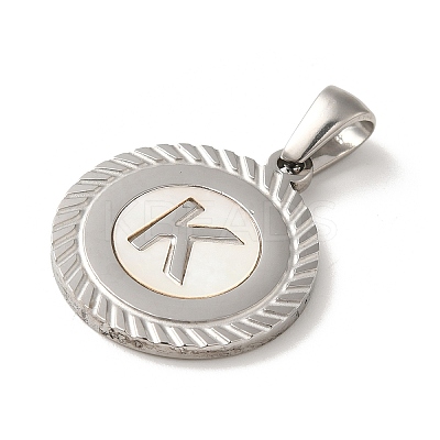 304 Stainless Steel Pendants STAS-I204-K-P-1