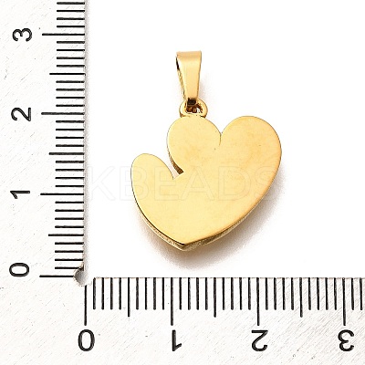 304 Stainless Steel Pendants STAS-B079-02G-01-1