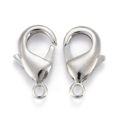 Brass Lobster Claw Clasps LS-KK-903-N-NF-1