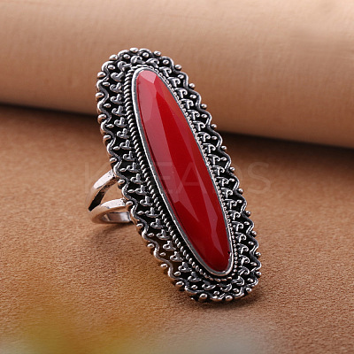 Alloy and Resin Finger Rings FS-WGB9ABA-04-1