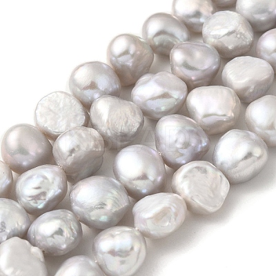 Dyed Natural Cultured Freshwater Pearl Beads Strands PEAR-A006-11E-1