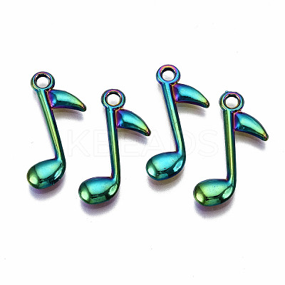 Rainbow Color Alloy Pendants PALLOY-S180-058-RS-1