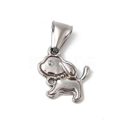 Animal Theme 304 Stainless Steel Pendants STAS-B167-27C-P-1