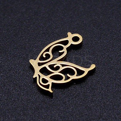 201 Stainless Steel Hollow Pendants STAS-Q201-JN277-2-1