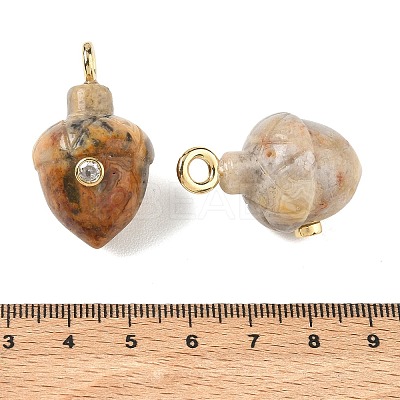 Natural & Synthetic Mixed Stone Pendants GG-CBA105B-04G-1