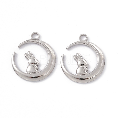 Non-Tarnish 304 Stainless Steel Pendants LS-STAS-K242-01P-1