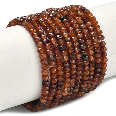 Natural Garnet Beads Strands G-D347-B05-1