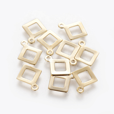 304 Stainless Steel Charms STAS-L233-027G-1