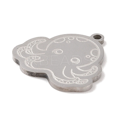 Non-Tarnish 201 Stainless Steel Pendants STAS-C095-01P-1
