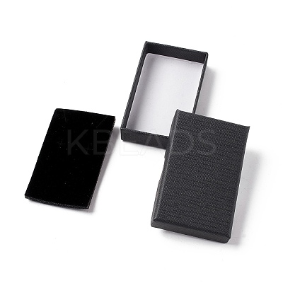 Paper with Sponge Mat Necklace Boxes OBOX-G018-02B-1