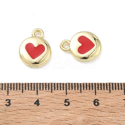 Alloy Enamel Pendants FIND-D044-12G-02-1