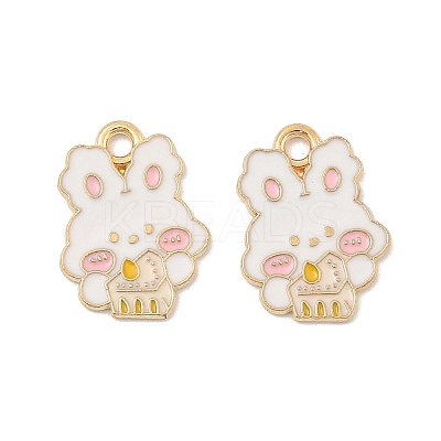 Animal Forest Theme Zinc Alloy Enamel Pendants FIND-Z065-01B-1