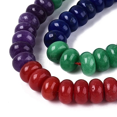 Natural White Jade Beads Strands G-Q613-01F-42-1