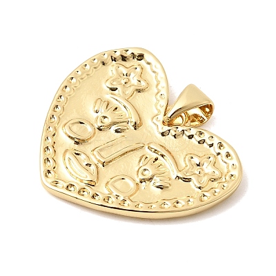 Brass Pendants KK-H267-018G-1