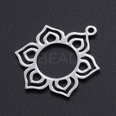 Non-Tarnish 304 Stainless Steel Pendants STAS-T054-JN780-1-1