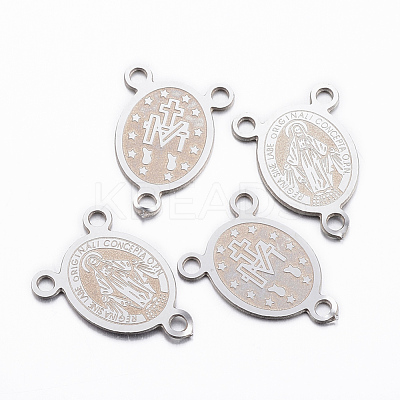 Tarnish Resistant 304 Stainless Steel Chandelier Component Links STAS-H378-25P-1