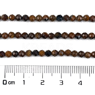 Natural Tiger Eye Beads Strands X-G-M399-03C-01-1
