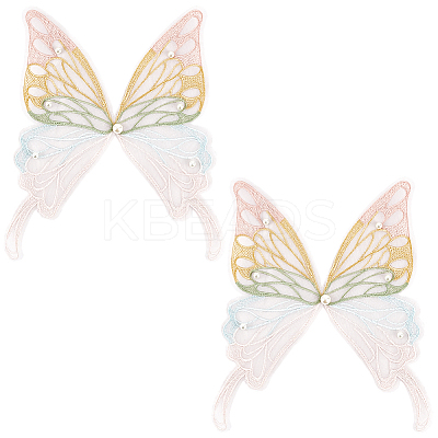Ppolyester & Resin Thread Iron on/Sew On Patches PATC-WH20007-06D-1