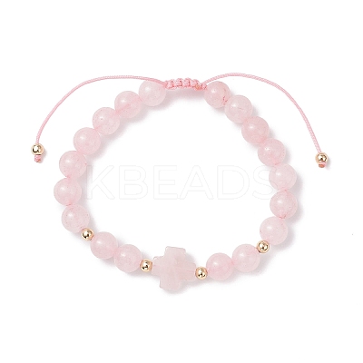 Natural Mixed Gemstone Beaded Braided Bead Bracelets for Women BJEW-JB12212-1
