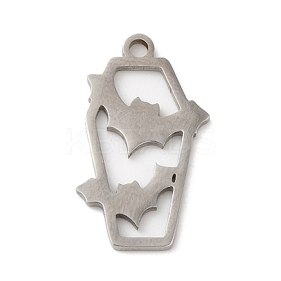Non-Tarnish Halloween 201 Stainless Steel Pendants STAS-D053-09P-1