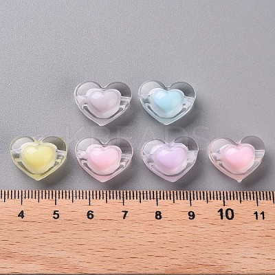 Transparent Acrylic Beads X-TACR-S152-08A-1